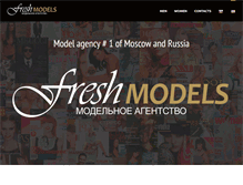 Tablet Screenshot of freshmodels.ru